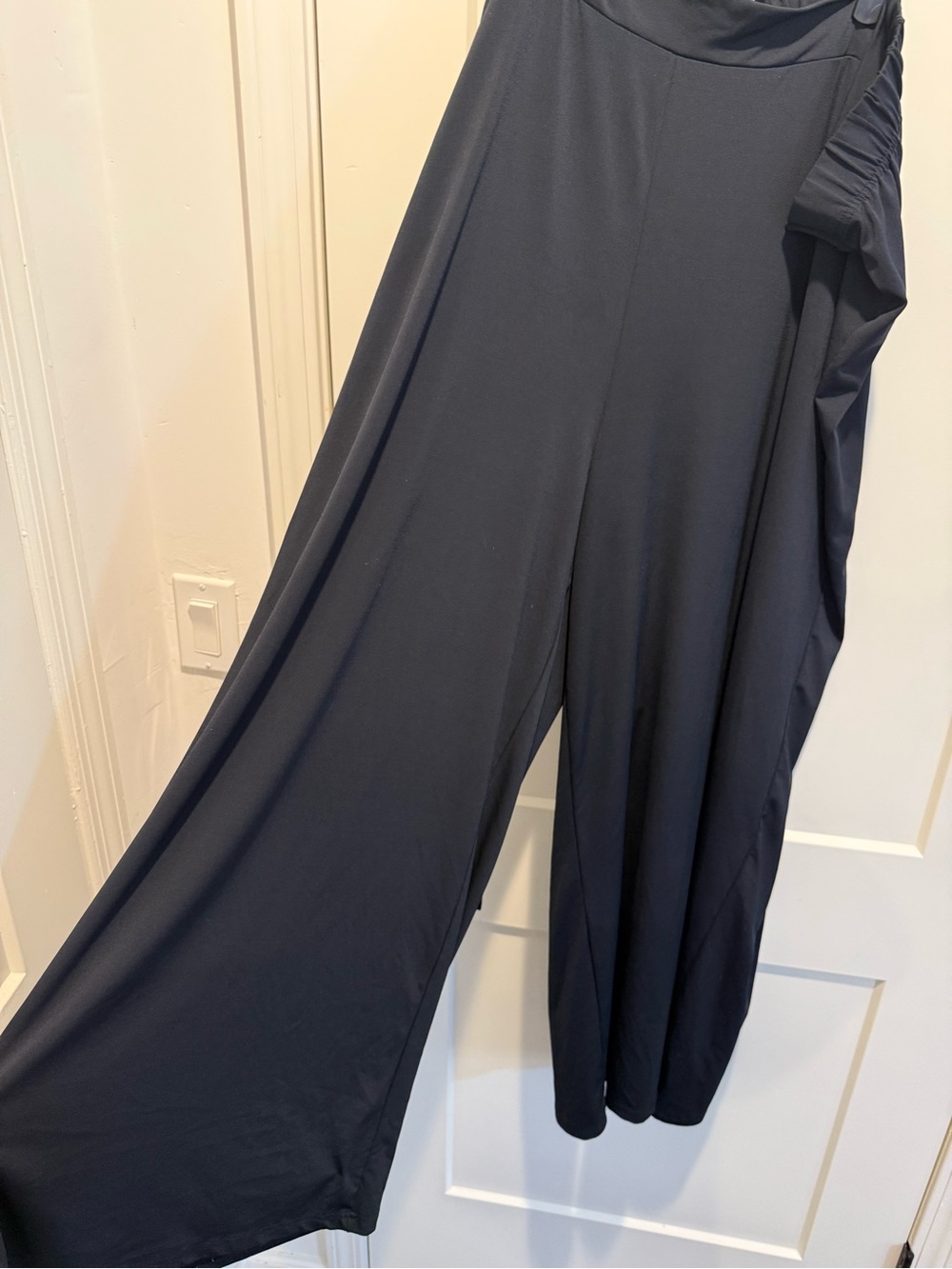 Jessica London Black Wide-Leg Pants